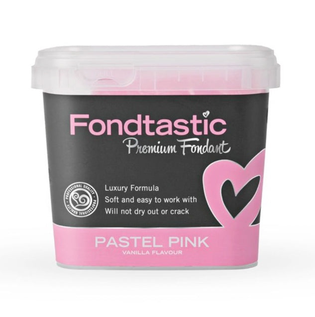 Fondtastic Pastel Pink 1kg Premium Fondant