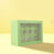 SCALLOPED 12 CUPCAKE BOX - 5 INCH TALL - PASTEL GREEN