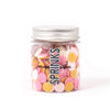 Wafer Decorations PINK, WHITE &amp; GOLD (9g)