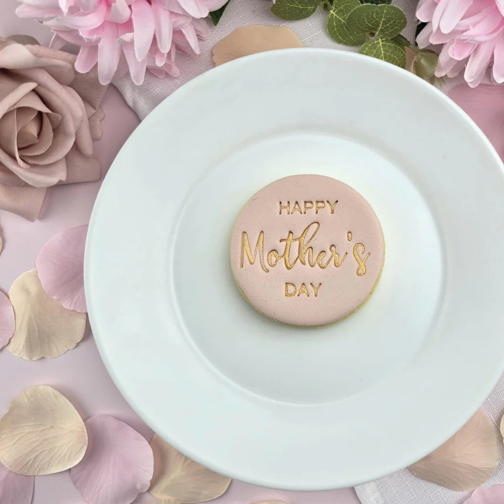 Happy Mothers Day V2 Embosser 60mm