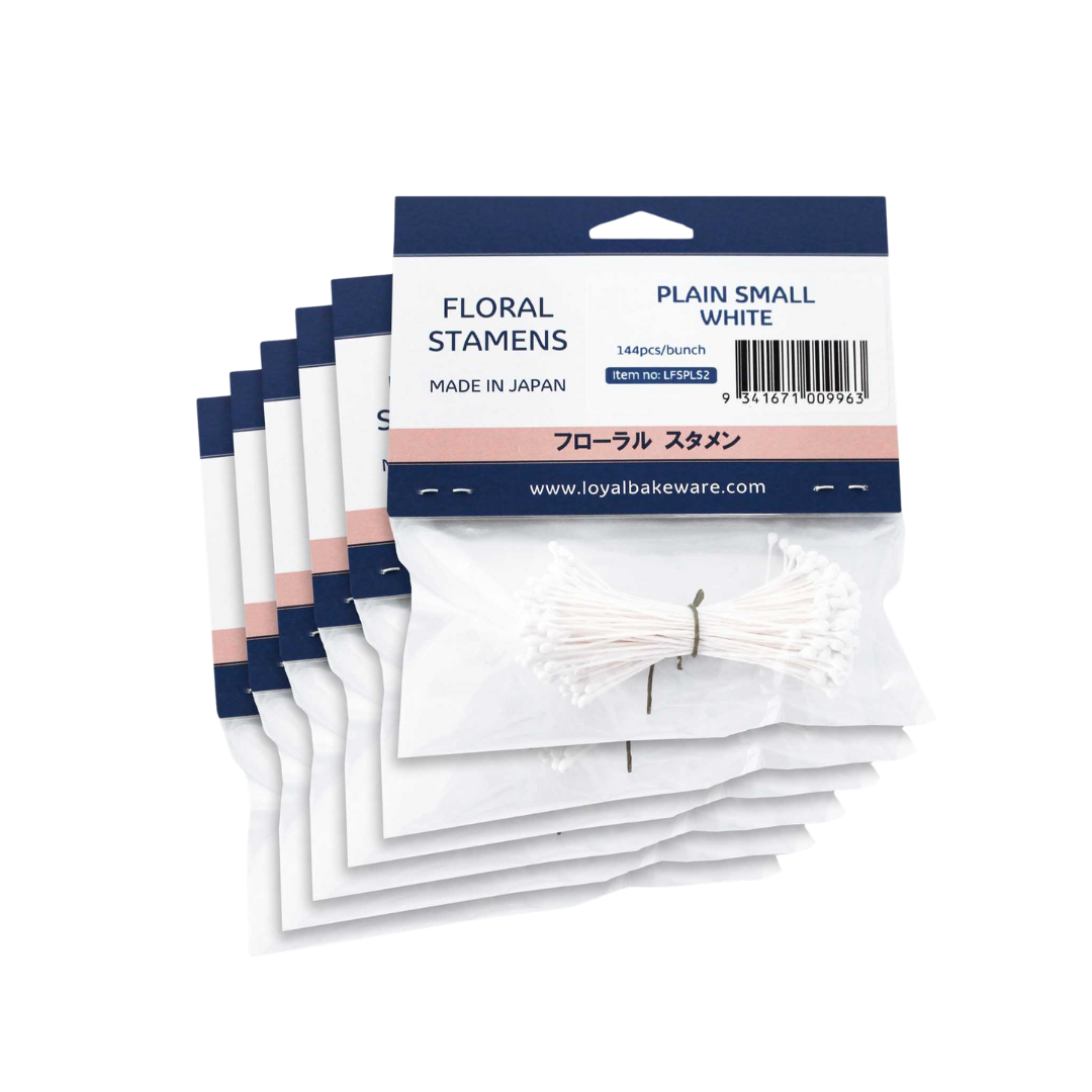 Loyal Stamens PLAIN WHITE SMALL
