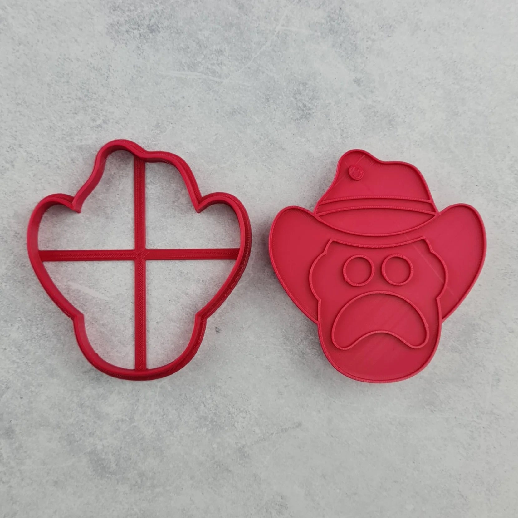 Cowboy Cutter and Dough Imprint Set by The Confectionist
