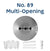 Loyal Piping Tip 89 MULTI-OPENING STANDARD S/S