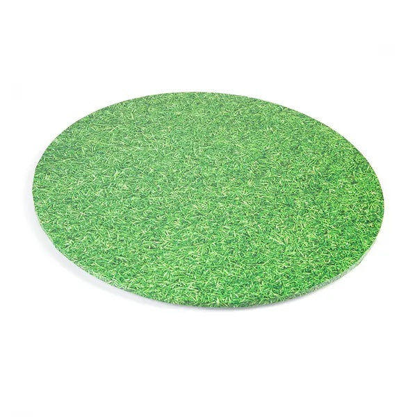 ROUND 14 INCH GRASS CAKE BOARD