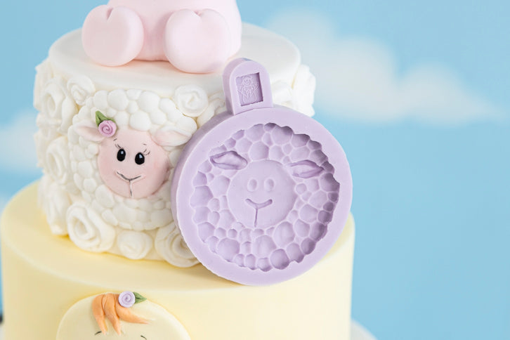 Happy Birthday Farmers Cake Tin Farm Animal Cake Decoration Sheep