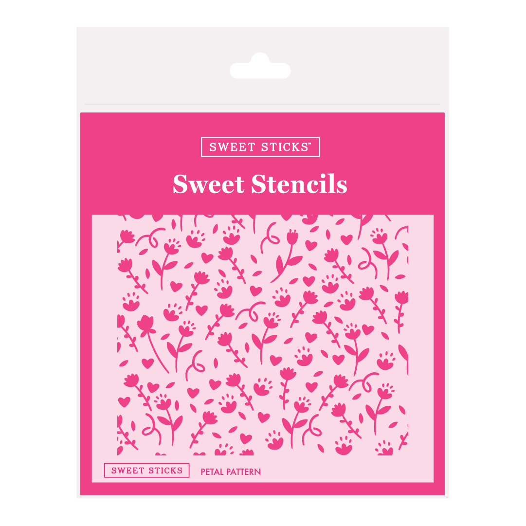 Petal Pattern Sweet Stencil