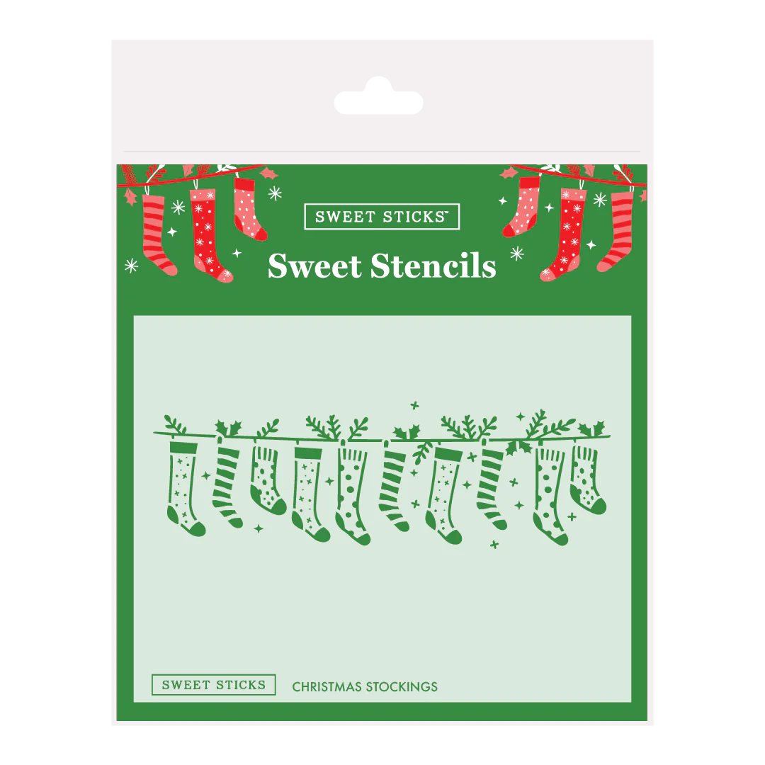 Christmas Stockings Stencil