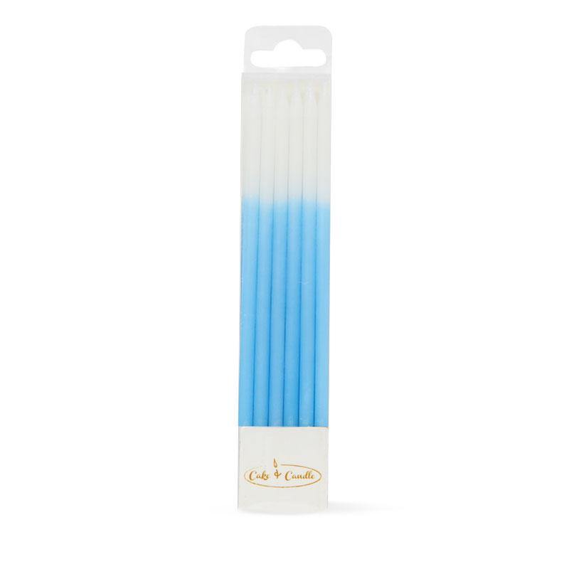 CANDLES OMBRE BLUE (Pack of 12) - Cake Decorating Central