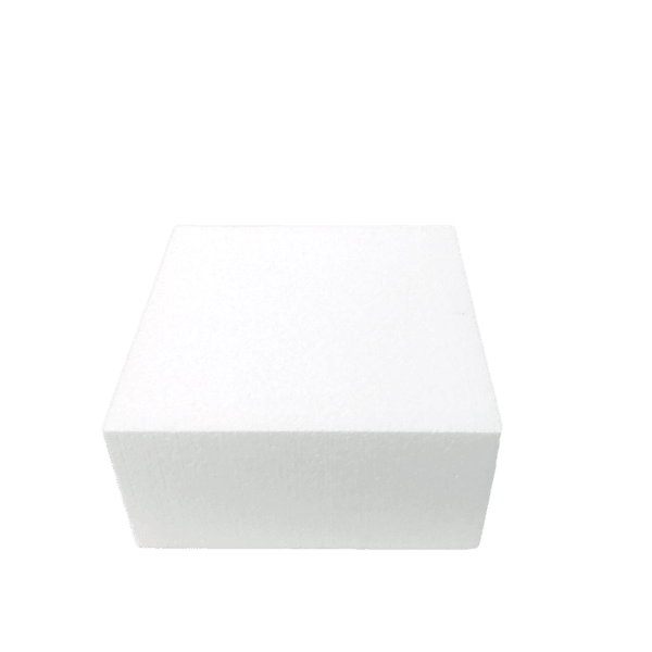 SQUARE 4 INCH x 4 INCH DUMMY CAKE FOAM - Cake Decorating Central