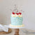 TWENTY ONE SILVER + OPAQUE Layered Cake Topper - Cake Decorating Central