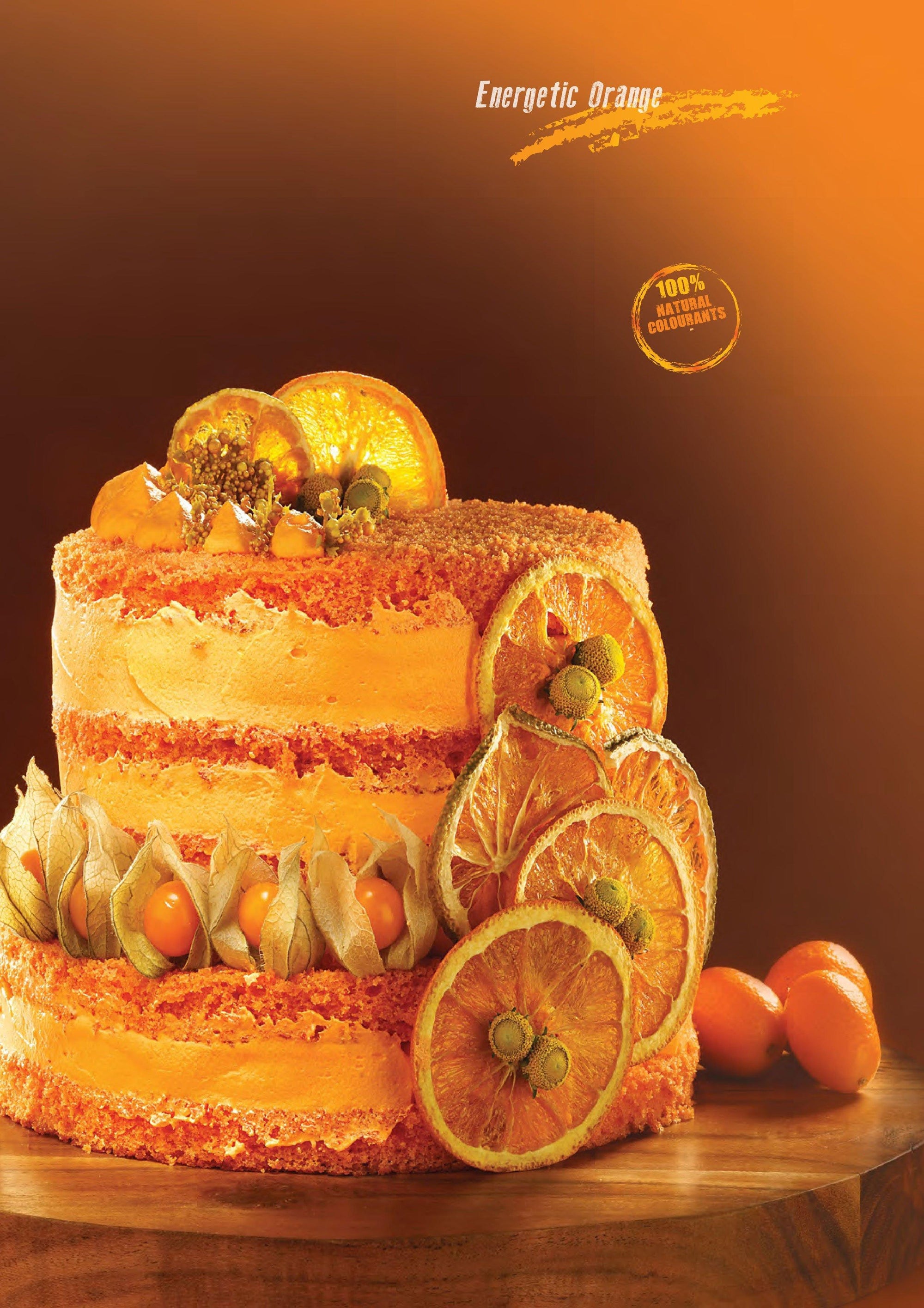 VIZYON ORANGE VELVET CAKE MIX 1KG - Cake Decorating Central