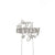 Happy Birthday To You Silver Metal Cake Topper - Cake Decorating Central