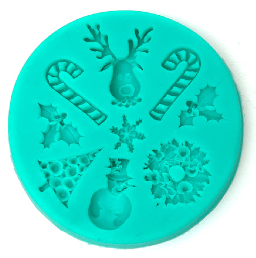 Silicone Mould CHRISTMAS ICONS - Cake Decorating Central