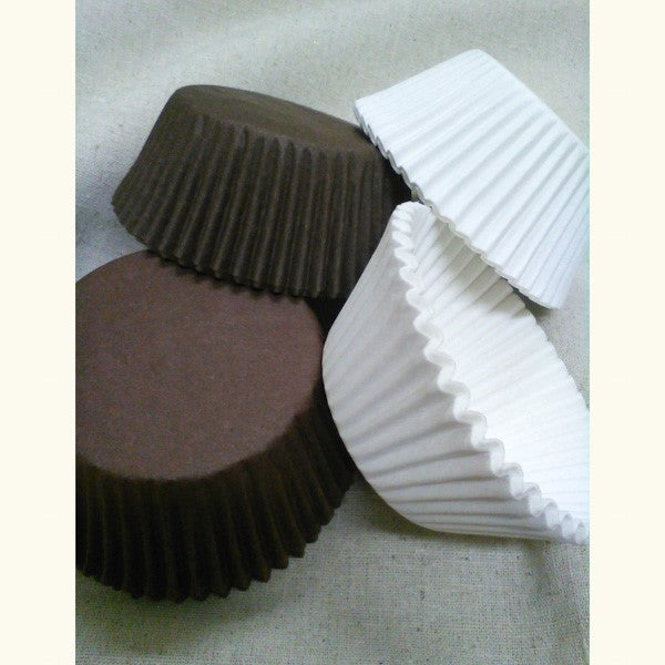 WHITE Jumbo Muffin Papers 50pk Cake Decorating Central