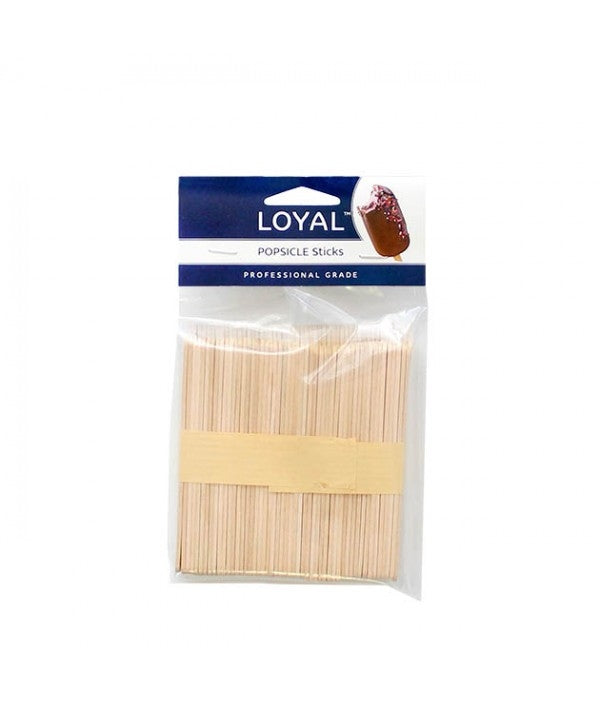 Loyal Popsicle Sticks 100 pack - Cake Decorating Central