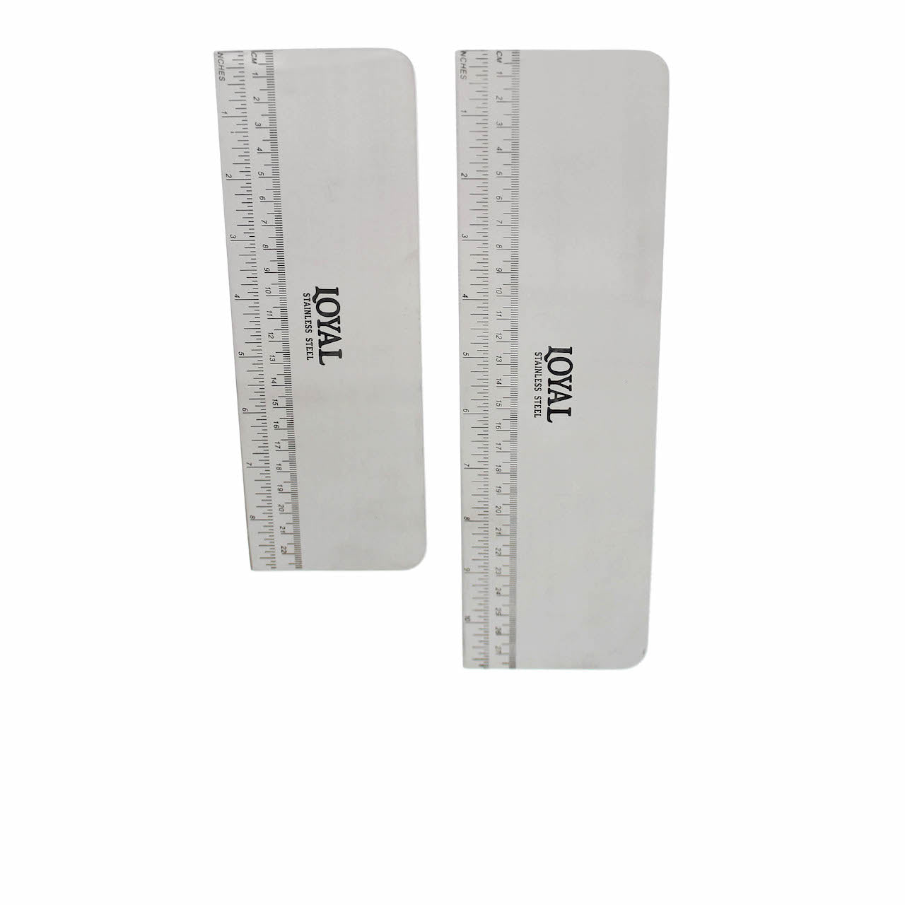 Loyal Stainless Steel Scraper Set of 2 - Cake Decorating Central