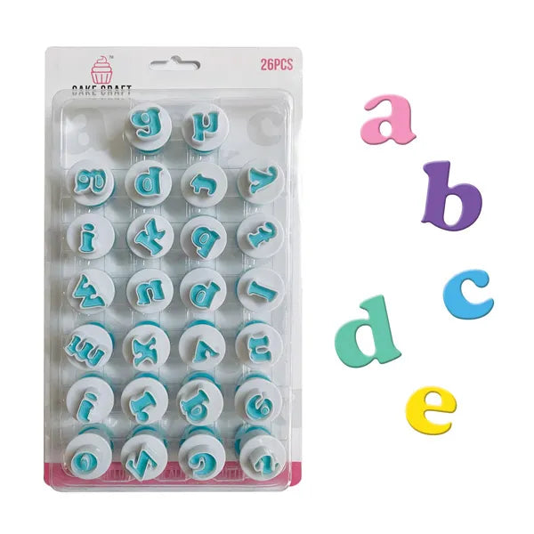 Alphabet icing cutters sales