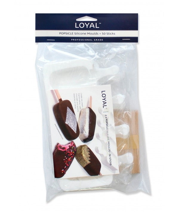 Loyal Popsicle Silicon Mould & Sticks Set - Cake Decorating Central