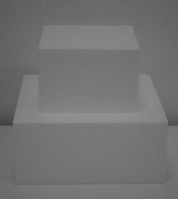 SQUARE 4 INCH x 4 INCH DUMMY CAKE FOAM - Cake Decorating Central