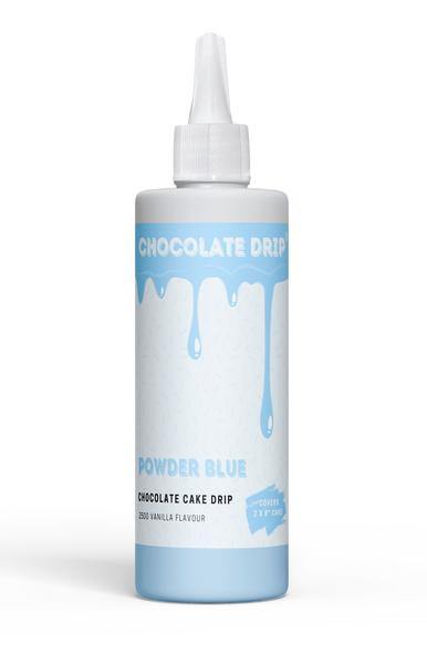 Chocolate Drip POWDER BLUE 250ml - Cake Decorating Central