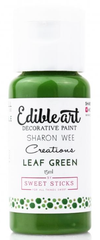 Edible Art Decorative Paint LEAF GREEN 15ml