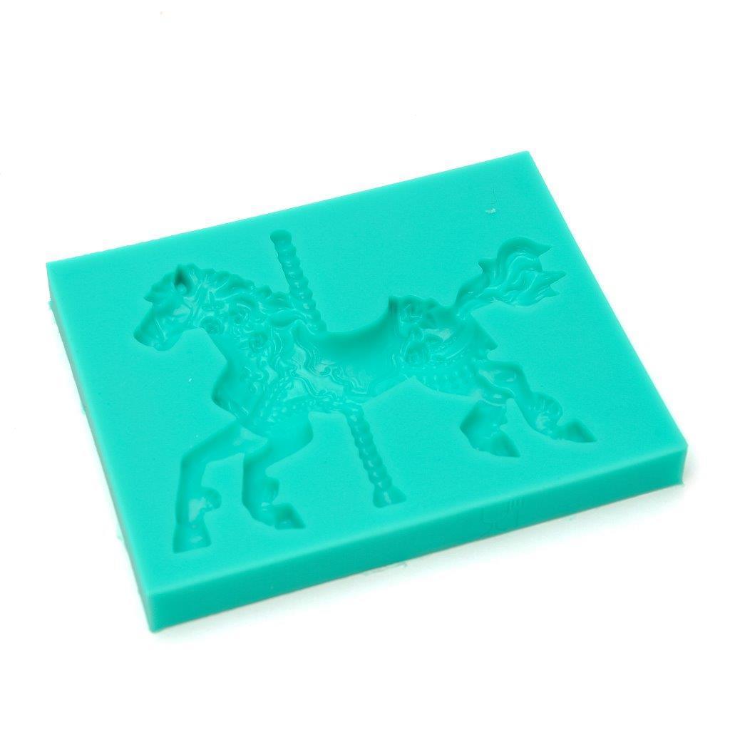 Silicone Mould CAROUSEL HORSE - Cake Decorating Central
