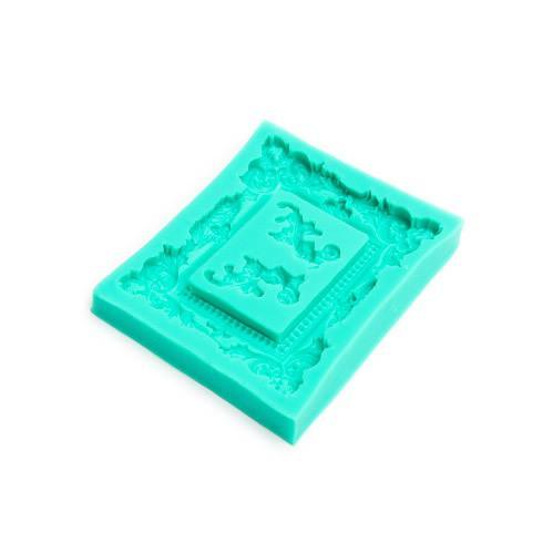 Silicone Mould FLOURISH FRAMES - Cake Decorating Central