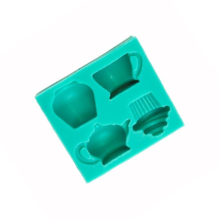 Silicone Mould HIGH TEA - Cake Decorating Central