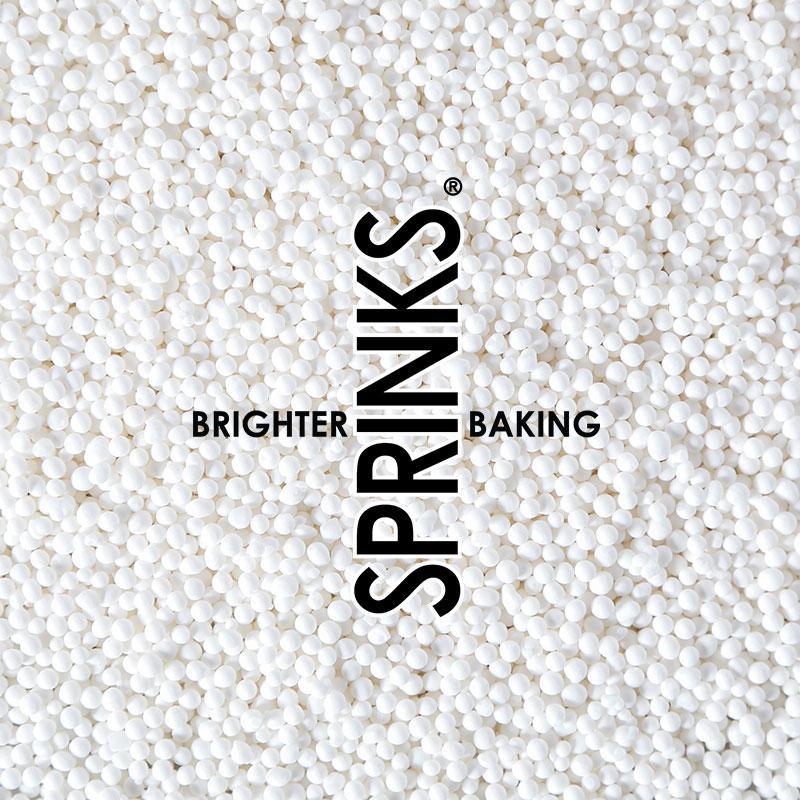 SPRINKS Nonpareils WHITE 500g - Cake Decorating Central
