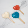 Silicone Chocolate Mould GEO HEART POPSICLE - Cake Decorating Central