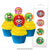 SUPER MARIO BROS Edible Wafer Cupcake Toppers 16 PIECE