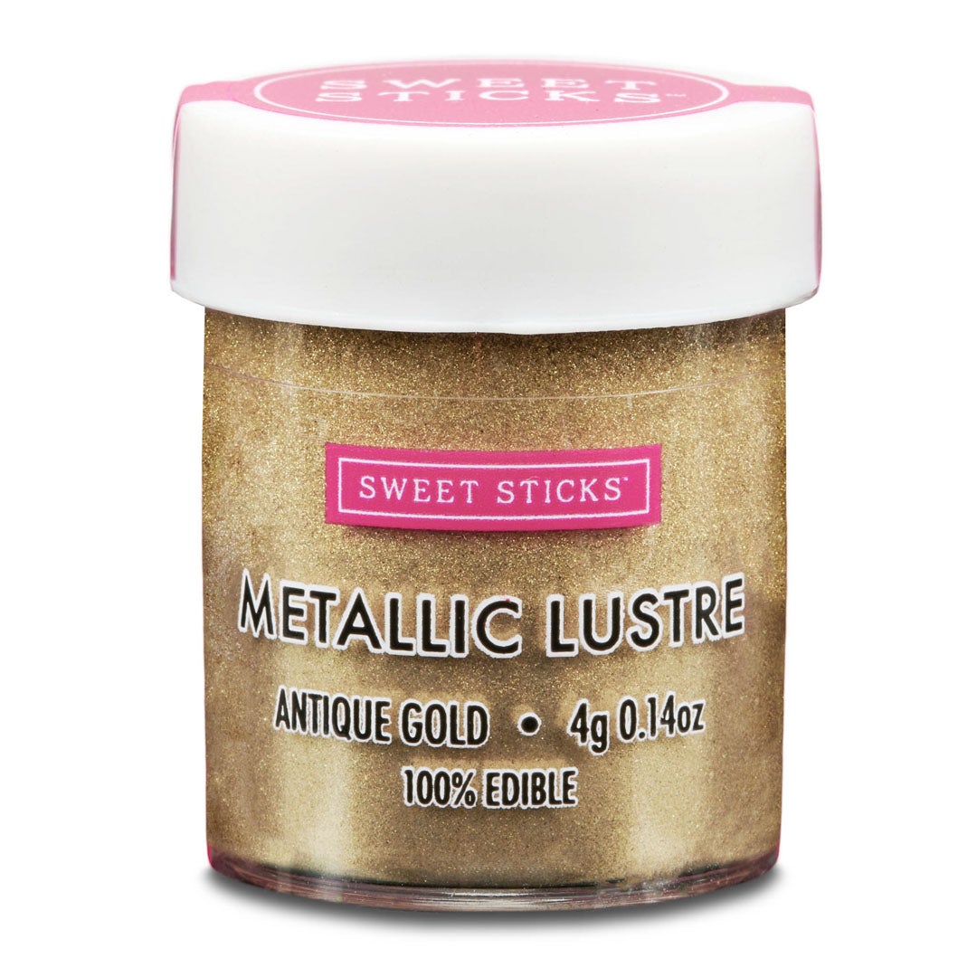 Edible Metallic Lustre Dust ANTIQUE GOLD