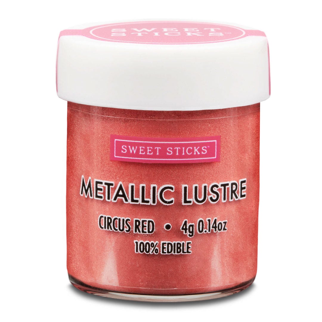 Edible Metallic Lustre Dust CIRCUS RED