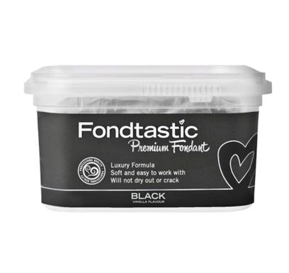 Fondtastic Black 250g Fondant