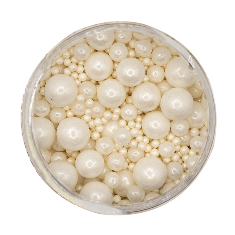 Bubble Bubble Pearl White Sprinkles 75g