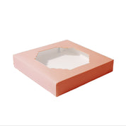 Scalloped Pastel Pink Medium Treat Box 5 Pack