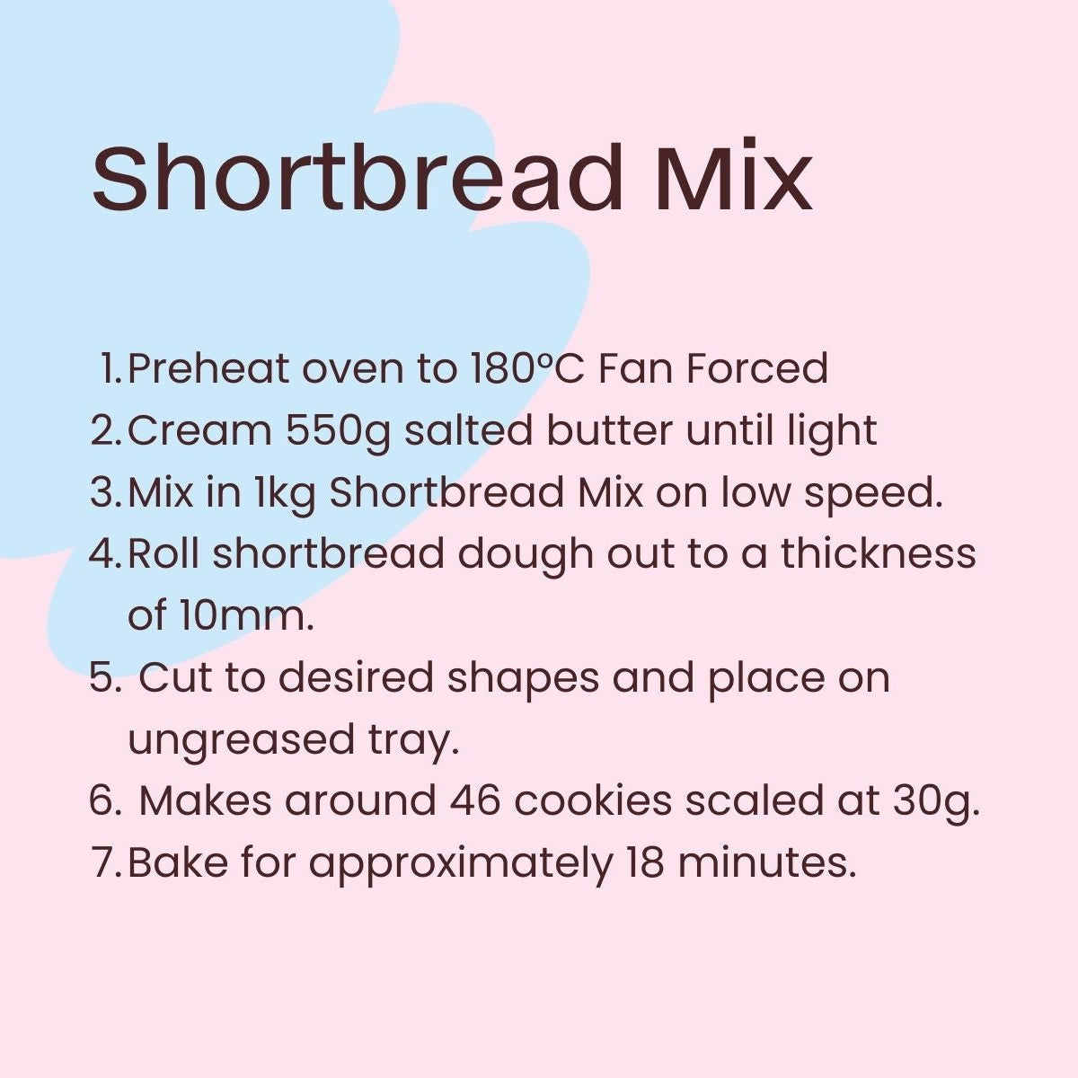 Shortbread Mix 1kg