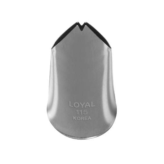 Loyal Piping Tip 115 LEAF MEDIUM S/S