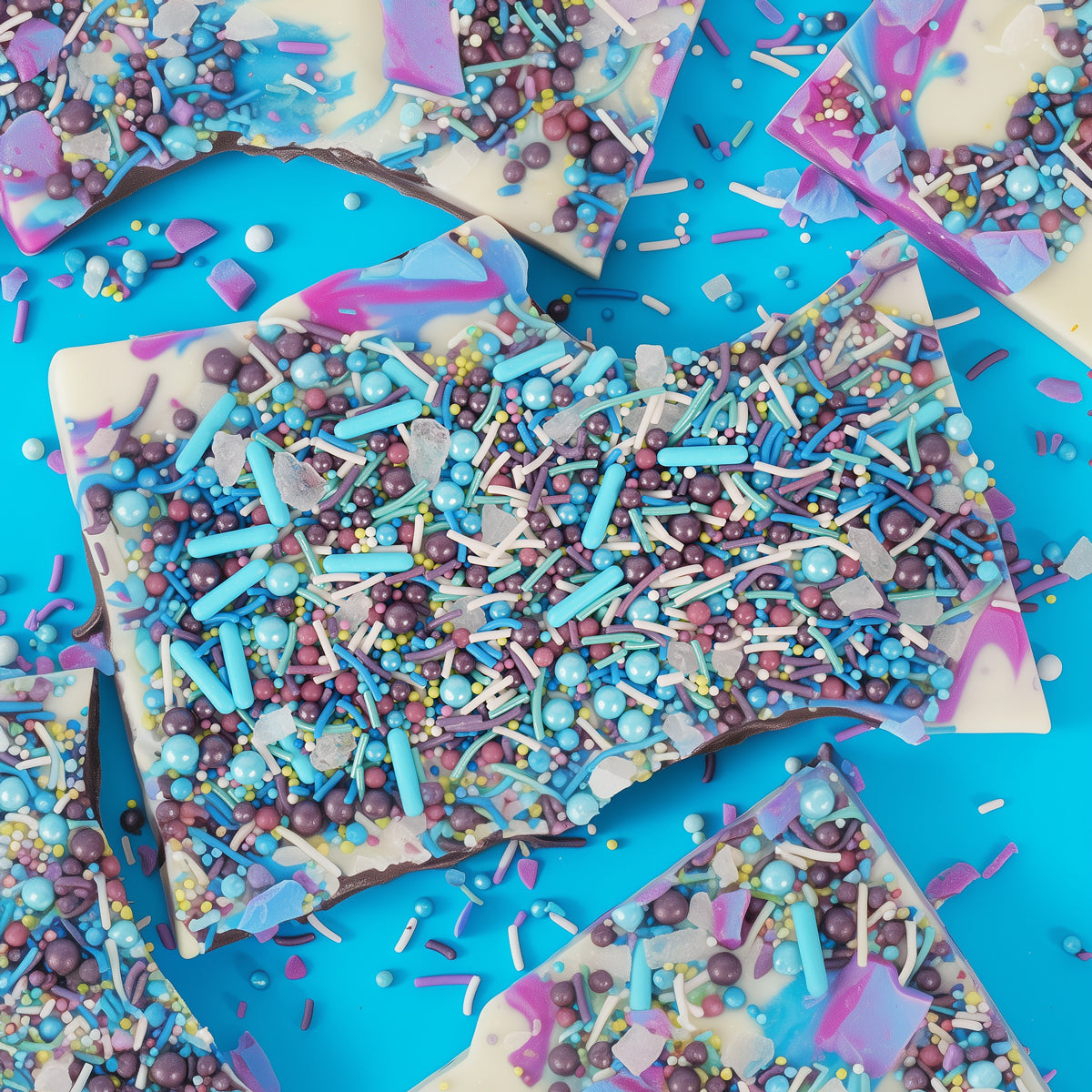Rock N Roll White Sprinkles 75g