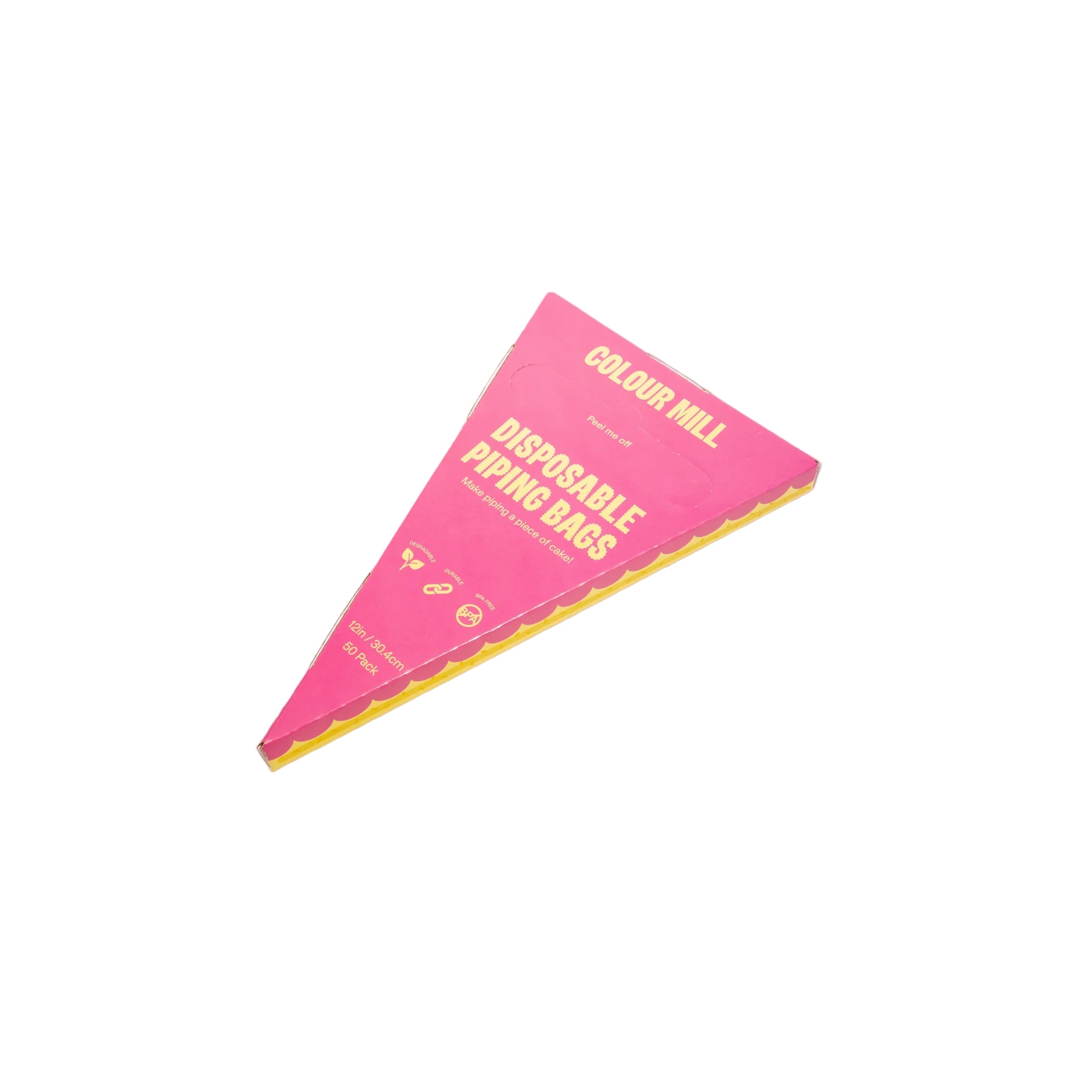 Clear Disposable Piping Bags 12inch 50 Pack