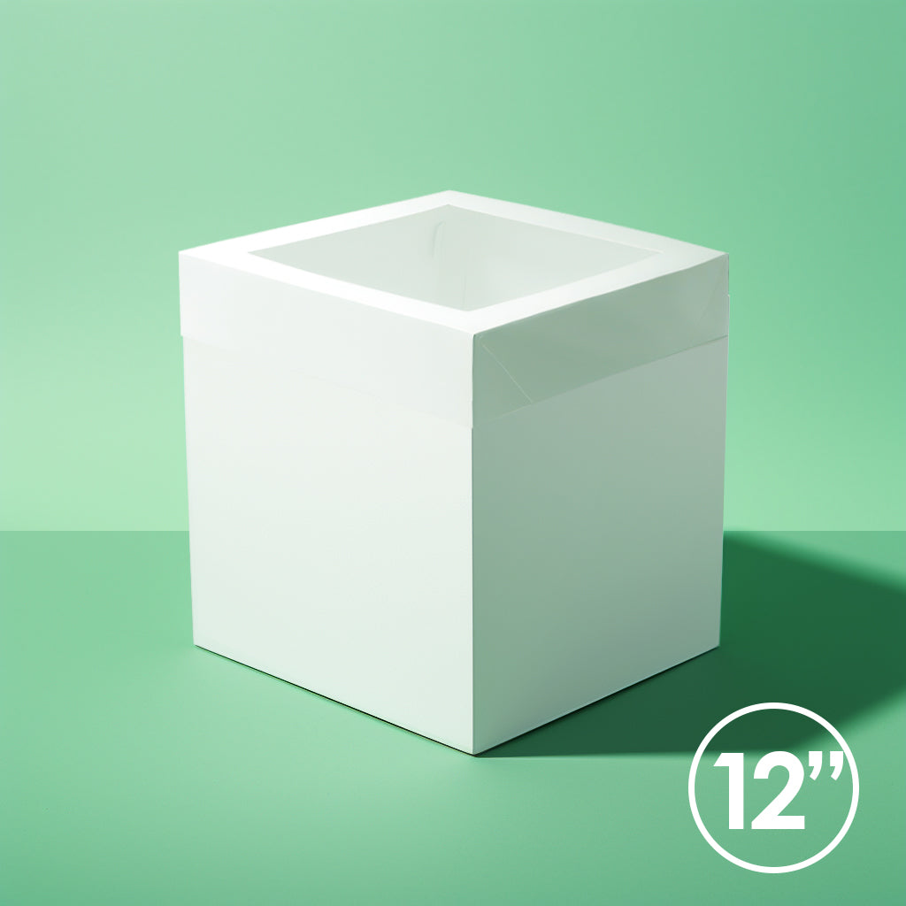 Window Cake Box 12 inch x 30cm tall