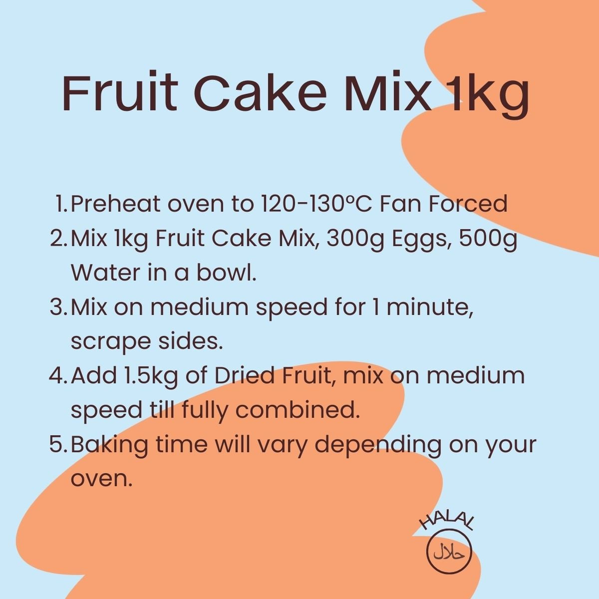 Fruit Cake Mix 1kg