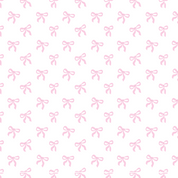 Pink Bows Edible Image Template