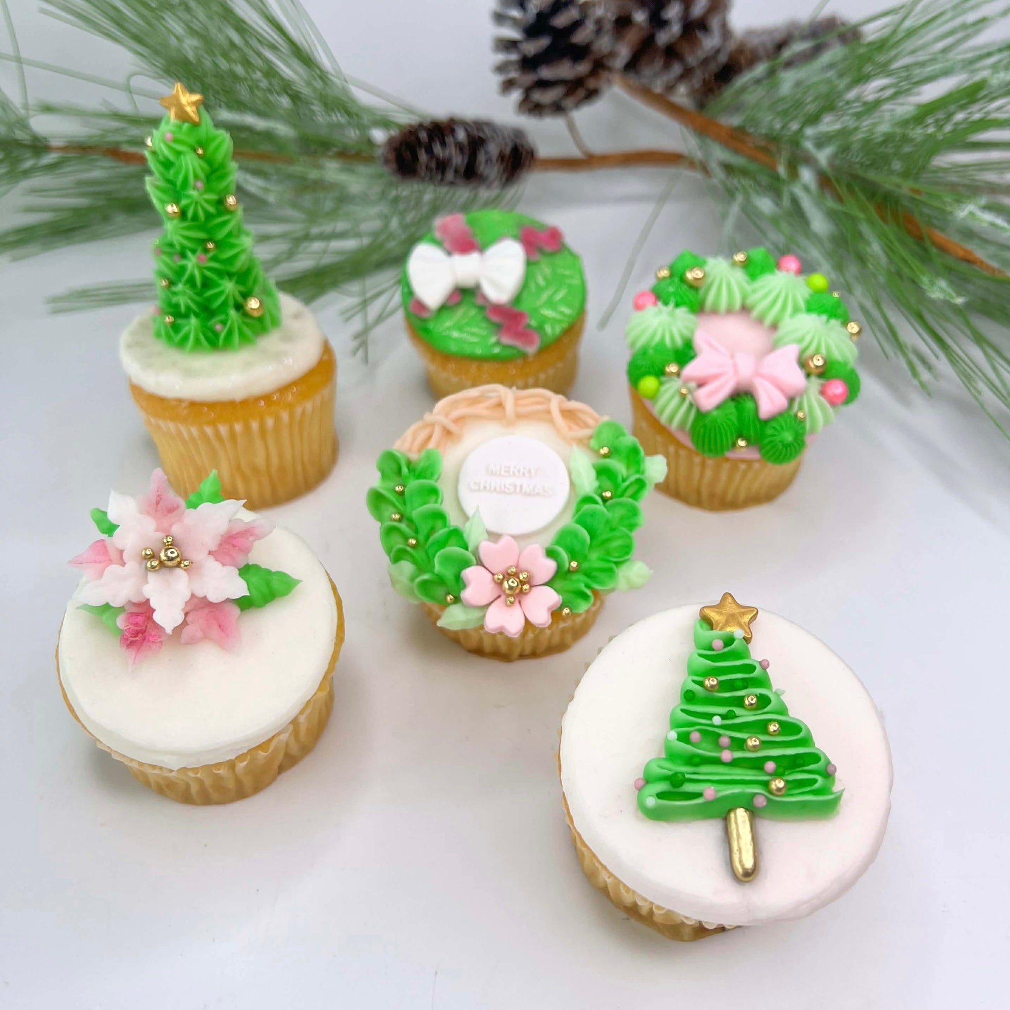 Christmas Pastel Cupcakes, Tuesday 23rd December,10am-12noon, Nunawading