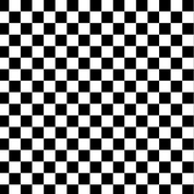 Checkerboard Pattern Edible Image Template