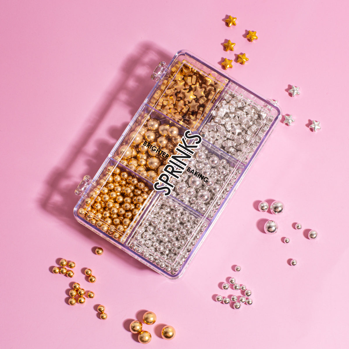 METALLIC CAKE SPRINKLES Favourites Box (95g)