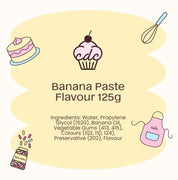 Bakels Flavour paste Banana 125g
