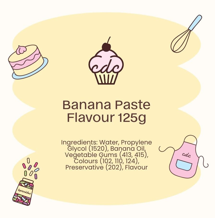 Bakels Flavour paste Banana 125g