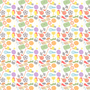 Sport Pattern Edible Image Template