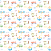 Vechicle Pattern Edible Image Template